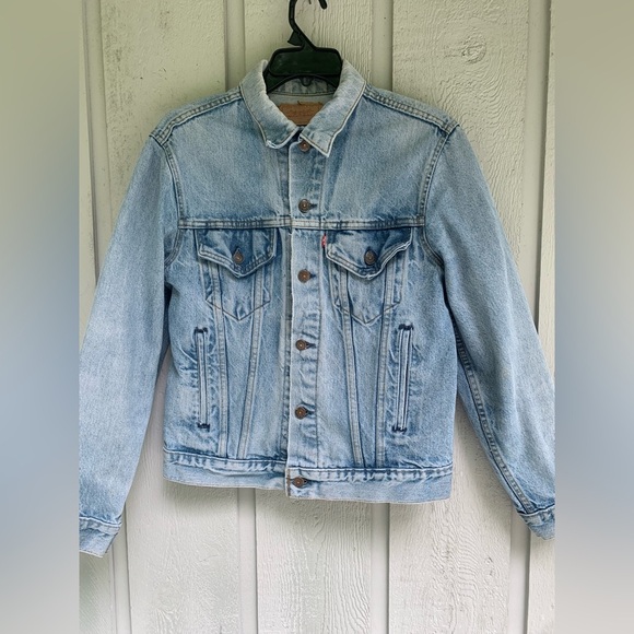 Levi's Other - Vintage 80’s Levi’s Denim Jean Jacket Size 40 WPL 423 Made In USA 100% Cotton